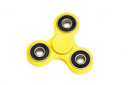 ハンドスピナー(Fidget Spinner) イエロー