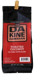 ダ・カインハワイ 10% KONA コーヒー トーステッドココナッツ 198g
